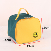 Stainless steel fast food Cup childrens bag portable instant bowl bag rice box insulated bag outside delivery bag lunch bag