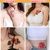 Disposable waterproof tattooed with female innwind persistent net red with seductive seductive seductive seductive collarbone scarring