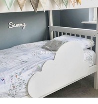 Fart Fass Nins Nordic cloud wooded children beds guardrails baby bedside fence anti-fall railing damper bed circumference