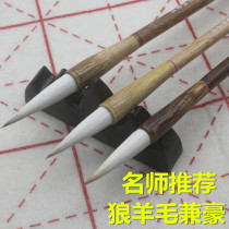 Julongtang Calligraphy and Painting Brush Lake pen Yanghe Hao and Hao beginners Chinese painting wolf brush set small letter regular script