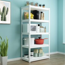 Kitchen shelving floor multilayer microwave oven containing shelf floor style home balcony Living room locker shelves