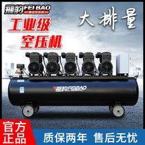 Flying Leopard Air Compressor Industrial Grade Large Automobile Repair Air Pump Oil-free Silent Air Compressor Industrial Grade 380V Air Pump