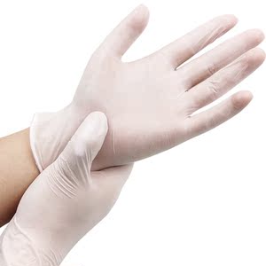 一次性PVC手套丁腈医生专用检查防护防交叉家务用食品级餐饮美容