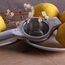 Lemon juicer multi-function manual juice pressing household kitchen gadgets Net red stall stainless steel lemon clip