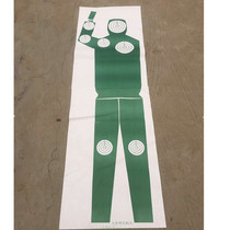 Human body parts target Paper 1 part ring target paper human target whole body target paper whole body target human target paper 2