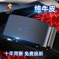 Scarecrow mens belt genuine leather automatic buckle young people first layer pure cowhide summer casual business pants waist band tide