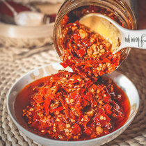 Yu Mu Dishes Fresh chili sauce Next meal Steamed Bread Chili Sauce Chili Sauce Farmhouse Homemade Mixed Pasta Sauce Home Sauce