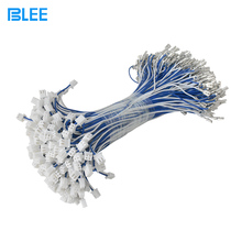 Arcade joystick line Joystick chip board 2P line PC chip board line Blue and white wiring plug button line connected to joystick