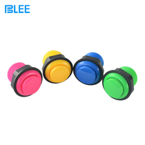 Large game machine accessories button type 24 small plug button Game machine upper and lower points small round start button switch