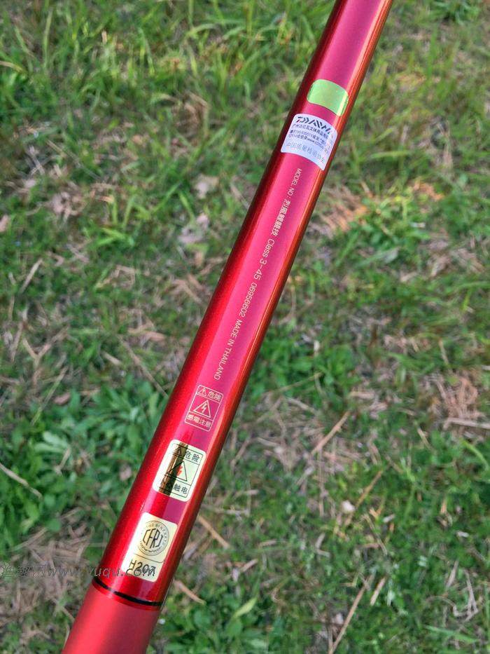 日本达瓦daiwa达亿瓦烈风鲤ii二代竞技345号364554米鱼竿