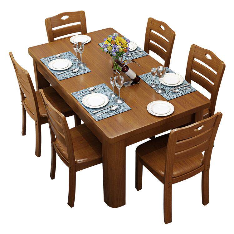 木昌实木餐桌小圆桌吃饭桌子小户型现代简约