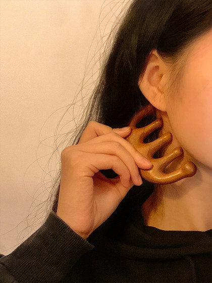 여성 두피, 머리, 자오선 마사지 콤 숄더 어깨, 목, 전신 차단 해제 5 이빨 빗 그린 백단향 빗을위한 천연 5 클로 백단원 빗 여성 두피, 머리, 자오선 마사지 콤 숄더 어깨, 목, 전신 차단 해제 5 이빨 빗 그린 백단향 빗을위한 천연 5 클로 백단원 빗