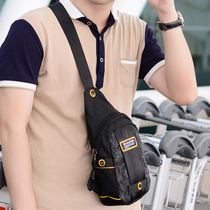 Mens bag chest bag trend casual satchel bag Womens Oxford cloth bag Waterproof fashion backpack Shoulder bag Canvas bag Small bag