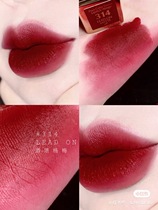 New domestic counter Estee Lauder gold tube 313 314 new matte lipstick Big wine-stained bayberry