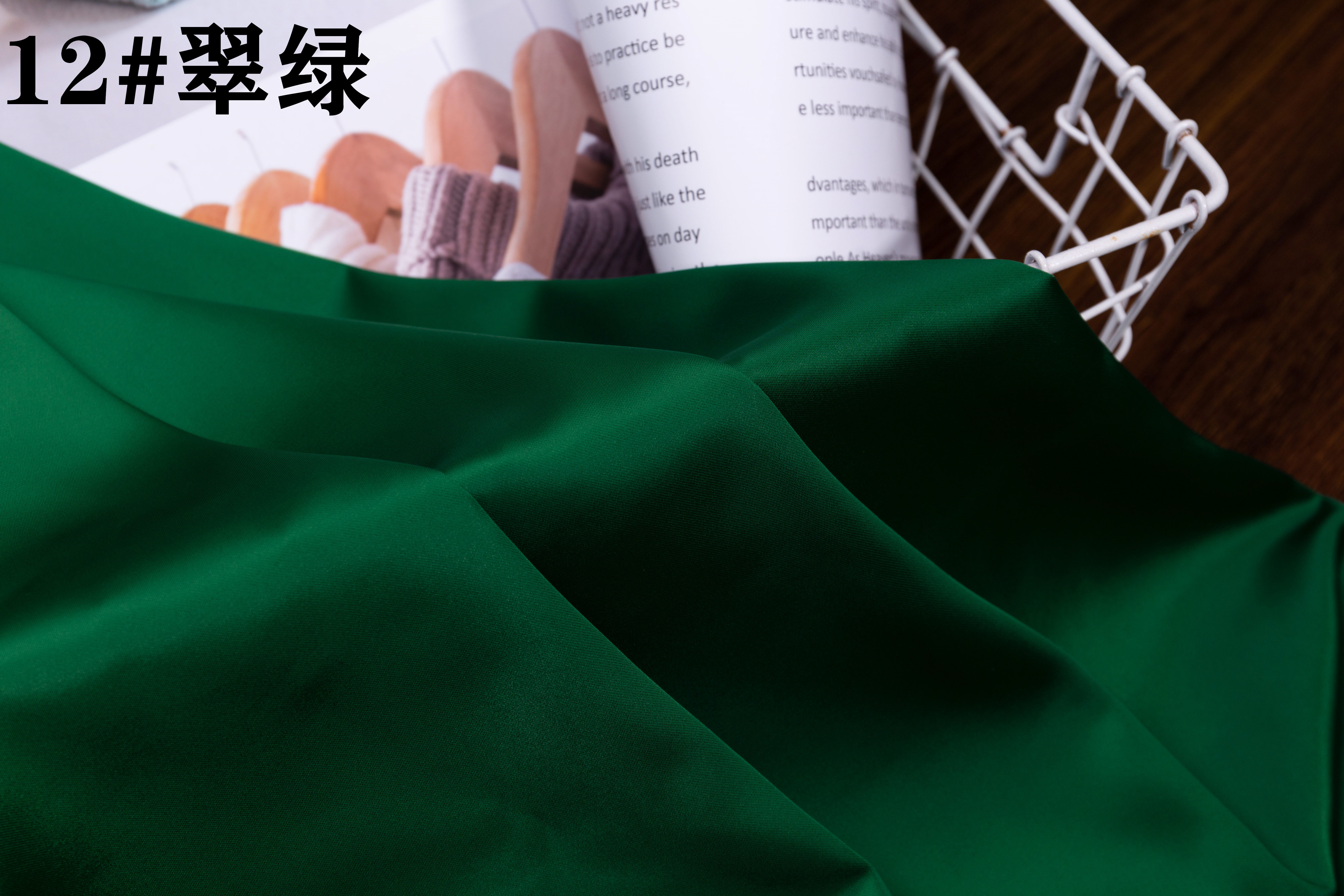 光泽感醋酸缎面丝绸布料真丝素绉绸缎光滑垂顺礼服旗袍吊带裙面料