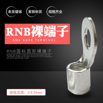 National standard RNB1 25 2 3 5 5 8 14 round copper nose terminal wire ear cold pressing bare end cold
