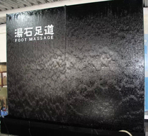 High-end new acrylic curtain wall humidification waterfall wall running water screen can be customized