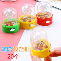 Mini Finger Basket Game Consoles Puzzle Palm Basketball Elementary School Kids Decompression Puzzle Toys Children Gift Prizes