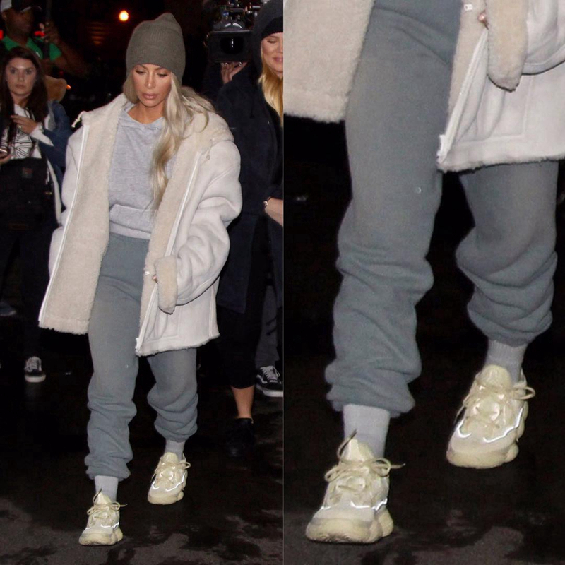 yeezy desert rat 500 ins超火的鞋子侃爷复古鞋老爹男女揶运动鞋