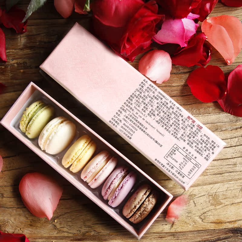 朵娜贝拉正宗马卡龙法国进口甜点西式糕点礼盒装情人节年货送女友产品展示图1