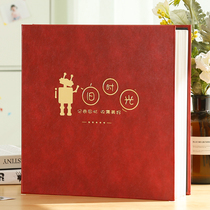 Large capacity diy handmade couples family photo book book insert self-adhesive film album self-adhesive film album