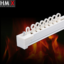 Good dream star curtain track Straight rail Curved rail Bay window Balcony Roman pole Curtain rod Nano silent bright rail Dark rail