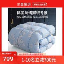 Mercury home textile duvet 95 white goose down quilt core winter quilt thickened hotel goose down quilt single winter quilt