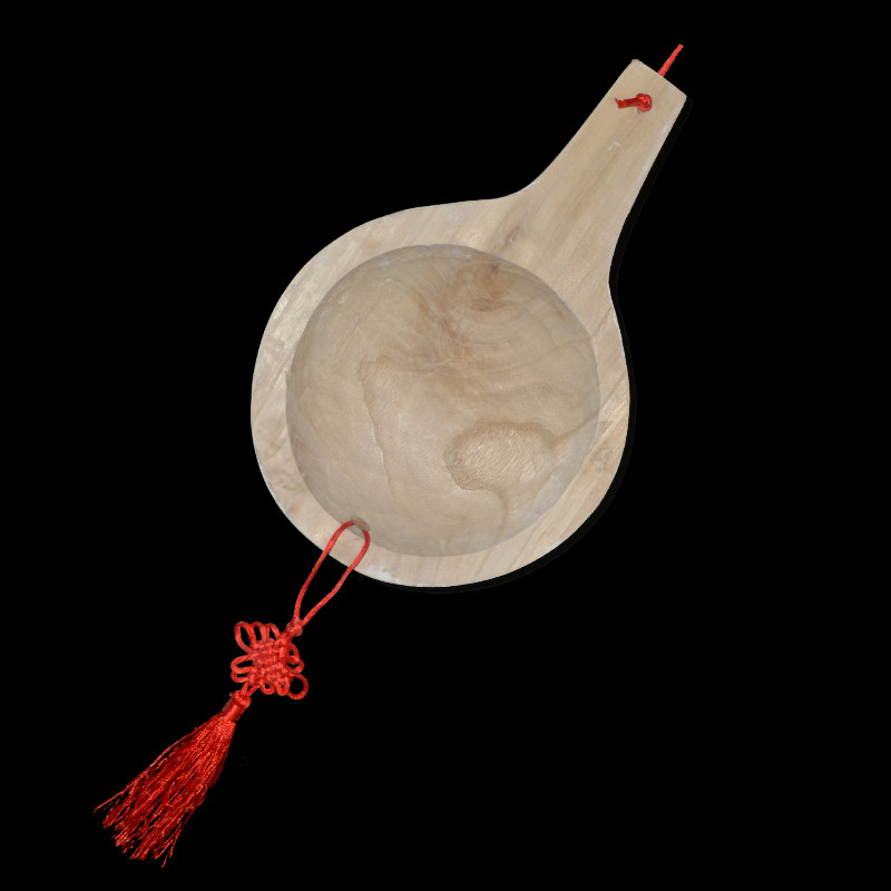 马勺脸谱手绘空白木胚子民间手工艺品制作幼儿园学生手工制作材料_7折