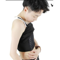 Corset vest long outer wear cotton vest super flat bandage-free corset plastic chest t underwear female handsome t chest small