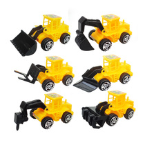 Excavator cake decoration ornaments childrens toy engineering truck excavator bulldozer shovel truck baking accessories