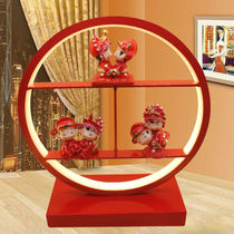 Wedding Gift NEW CREATIVE UNIQUE BEDROOM LIGHT BED HEAD LAMP RED WEDDING ROOM TABLE LAMP WEDDING NIGHT LIGHT LONG light