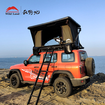 Autumn field fine house hard shell remote control automatic speed driving top tent outdoor camping tank 300suv car tent