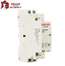 Delixi CDCH8S 16A 20A 25A low voltage household AC contactor 2P rail installation