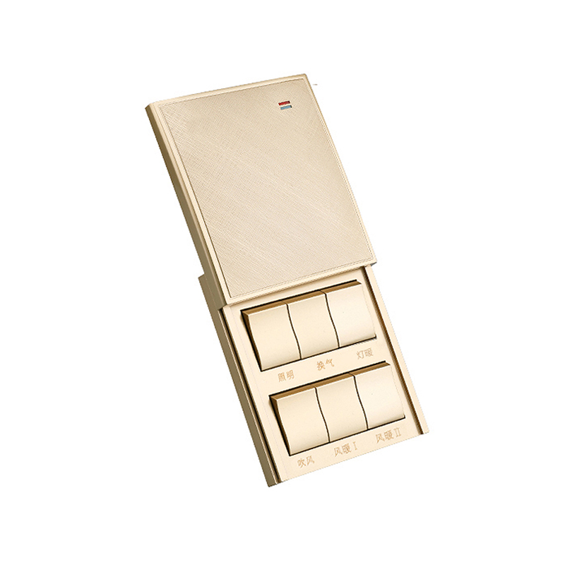 international electrotechnical 86 type six open 16a high-powerroom heater switchroom air heating universal type with waterproof sliding cover 6 open