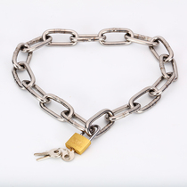 Stainless steel chain Iron chain Passion Pet dog chain Childrens metal fun handcuffs Handcuffs Bondage