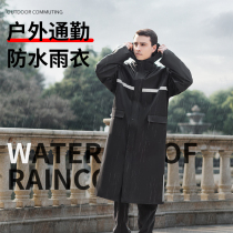 Fine Rider Raincoat Long full body Anti-rainstorm Adult outdoor riding Conjoined Mens Rain ladies Single rain cape