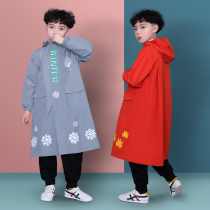 Primary school raincoats children boys children school girls kindergarten full body waterproof thick poncho