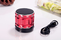 Wireless Bluetooth speaker mini aluminum alloy small steel cannon Bluetooth audio outdoor portable card speaker subwoofer