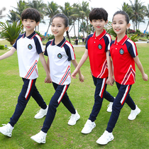 2020 new kindergarten garden clothes spring and autumn cotton suit sportswear primary and secondary school school uniforms spring and summer class clothes