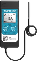 Tempod 100X -100~ 70°C Ultra-low temperature recorder cycles with USB interface to generate PDF