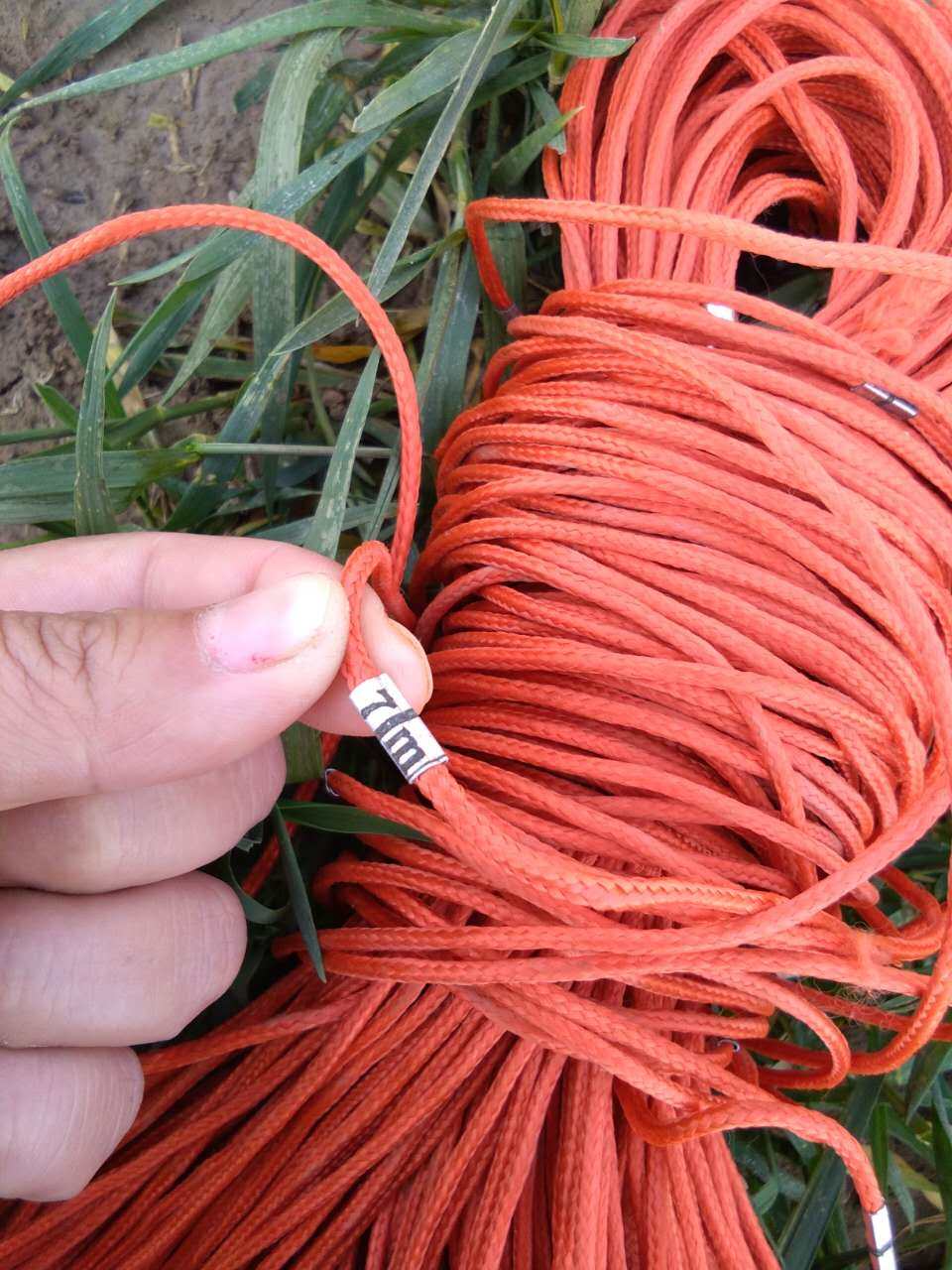 厂家批发钢丝测量绳 50m100m工地测量丈量绳 测地尺 内含钢丝