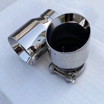 Suitable for 16-19 Mazda cx4 tail throat modified exhaust pipe large diameter stainless steel decorative accessories