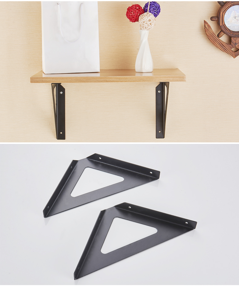 三角架支架托架墙上层板托隔板支架直角固定支撑架置物架三角托架