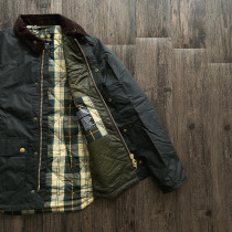 Authorized spot Barbour Classic Padded Japanese Edition Reelin Dark Green Waxed canvas Jacket Vintage Jacket