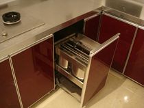 Shanghai crystal steel door panel Molded door panel Stainless steel countertop