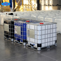 IBC environmental protection square plastic bucket large 1000 liters 500L water tank car oil drum chemical barrel thickening with outer frame