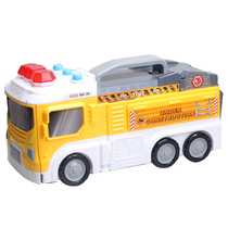 Fire truck toy large alloy car model childrens suit engineering truck truck 3-4-6 year old boy