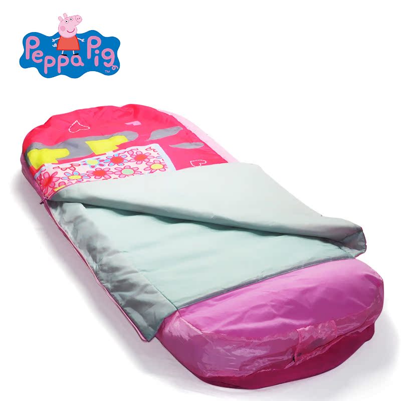 小猪佩奇peppapig粉红猪小妹佩佩猪男女孩儿童卡通玩具充气睡袋产品展示图3