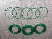 Polyurethane PU round belt diameter 8MM green round transmission belt conveyor belt diameter 3MM
