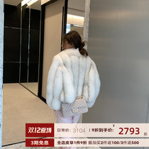 A Ying fur 「 Beihai Road Love Letter 」 Imported Fox Fur fur coat New 2022 for young women